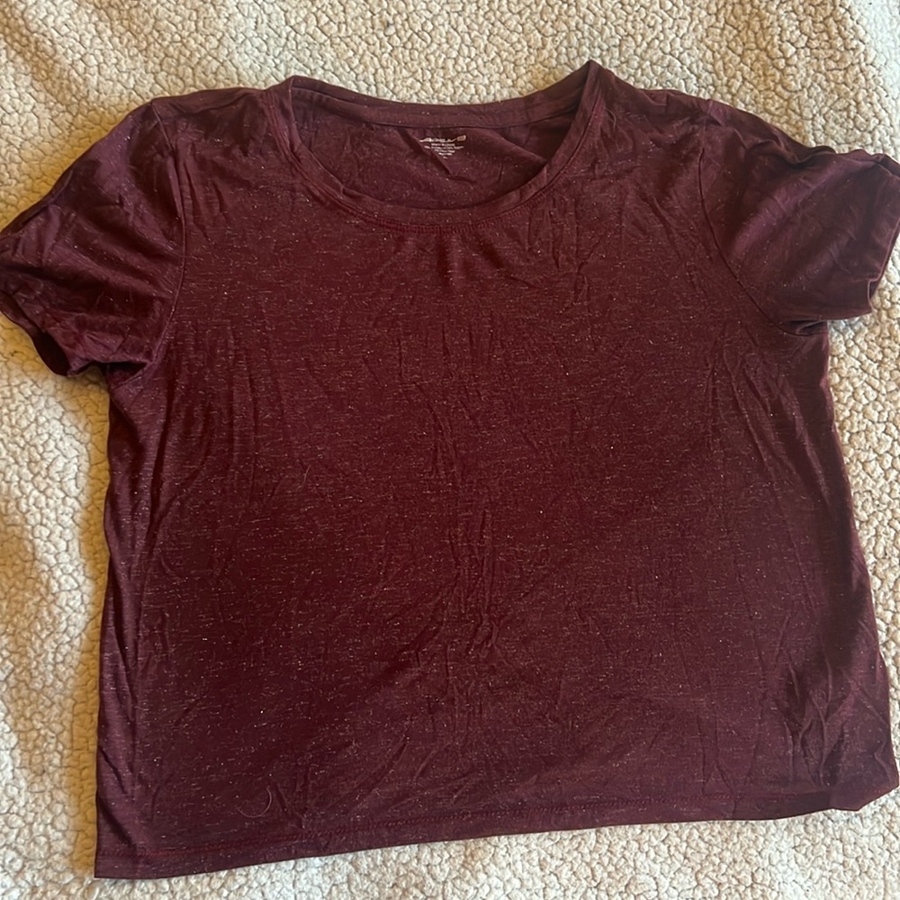 Crop workout top